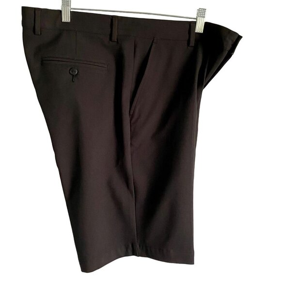 Greg Norman Black Classic Fit Performance Moisture Wicking Shorts Men's 34 NEW - Picture 3 of 6